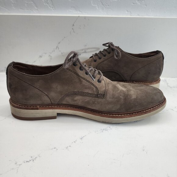 EUC FRYE Joel Sueded Leather Oxford Men\'s Size 10.5 Casual Lace Up Shoes main image 6